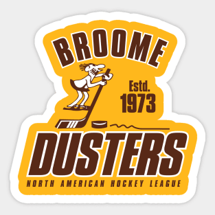 Broome Dusters Hockey Sticker